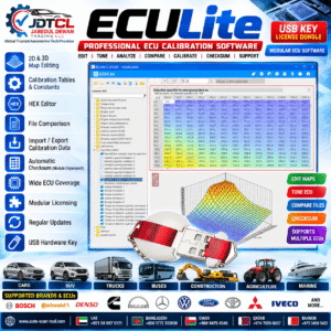 ECULite USB key professional ECU calibration and firmware editing software