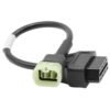 Kawasaki motorbike 6pin to obd obd2 diagnostic cable