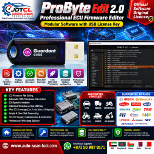 ProByte Edit 2.2 USB key professional ECU firmware editor and modular calibration software