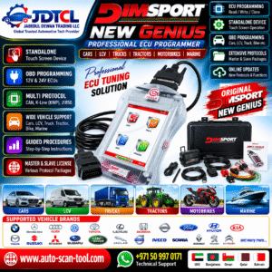 Dimsport New Genius professional standalone ECU programmer for OBD programming cars trucks motorcycles tractors and marine