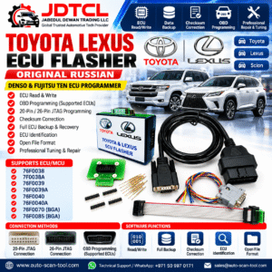 Toyota Lexus ECU Flasher Denso Fujitsu Ten NEC ECU read write programmer