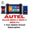 Autel MaxiIM IM600 & IM608 & IM608 Pro 1 Year Update Subscription