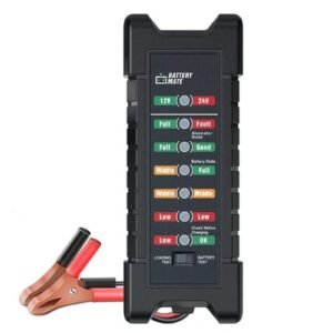 BM410 12V 24V car battery tester digital test tool 12V auto diagnostic tools car battery tester charger analyzer 24V