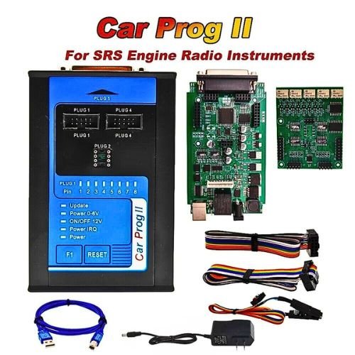 Carprog2 Car Prog II Eeprom for Airbag IMMO Off ECU Programmer Instrument Read & Save
