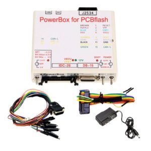 ECU Power Box FLASH with Full Adapters Compatible with JTAG Works ECU Openport US Plug 100 240V.ECU Openport Power Box