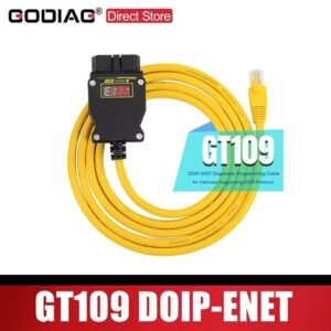 Godiag Gt109 DOIP-Enet Diagnostic Programming Cable for Vehicles Supporting DO IP Protocol for BMW, VAG, MERCEDES Many More
