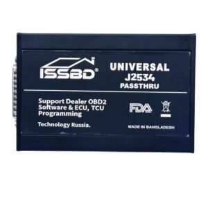 ISSBD Universal J2534 OEM Vehicle Interface: Advanced OBD2 VCI USB Cable for Professional Reprogramming and Diagnostics Tool