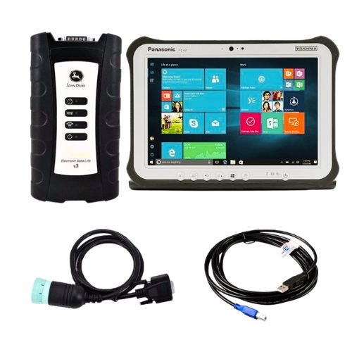John Deere EDL Diagnostic instrument V3 Scanner V5.3ag+Cf John Deere agricultural machinery Fault detector Heavy Duty Scan Tool, Deutz Engines