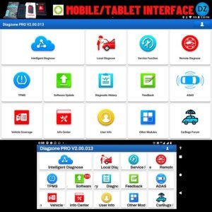 Diagzone Pro Professional Car Diagnostic Software in UAE