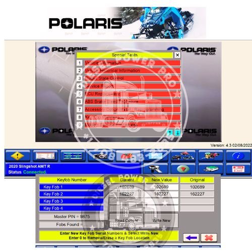 Polaris Digital Wrench 4.3 Software Remote Installation Activation Service