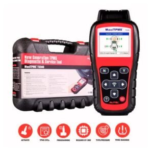 TPMS Relearn Tool TS508 Autel Maxi 2024 Activate/Relearn/Reset All Sensors One-Click TPMS Health Check Program MX-Sensors (315/433 MHz) Read/Clear tpms DTCs