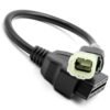 Honda Diagnostic Connector Fit for Motorcycle 4pin to 16pin Motorcycle 6pin Cable Auto Diagnostic Scanner Adapter Cable