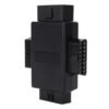 Car OBD Adapter, Black 16Pin 1 Male to 3 Female Adapter Connector Plug Universal Diagnostic Tool