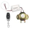 Wireless Control 12V Car Battery Switch Disconnect Latching Relay Electromagnetic Auto Power Terminal + Remote Control Practical Replacement Parts (Color : Model 1)
