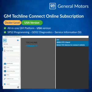GM Techline Connect SPS2 Online Account Login Service For GMC Chevrolet Cadillac Opel Vauxhall GDS2 Tech2Win Technical Support