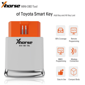 XDMOT0GL Xhorse FT OBD Mini OBD Tool for Toyota Lexus Add Key and All Keys Lost Programming