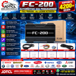 CG FC200 automotive ECU programmer with 4200+ ECU support Bench Boot Flash EEPROM read write