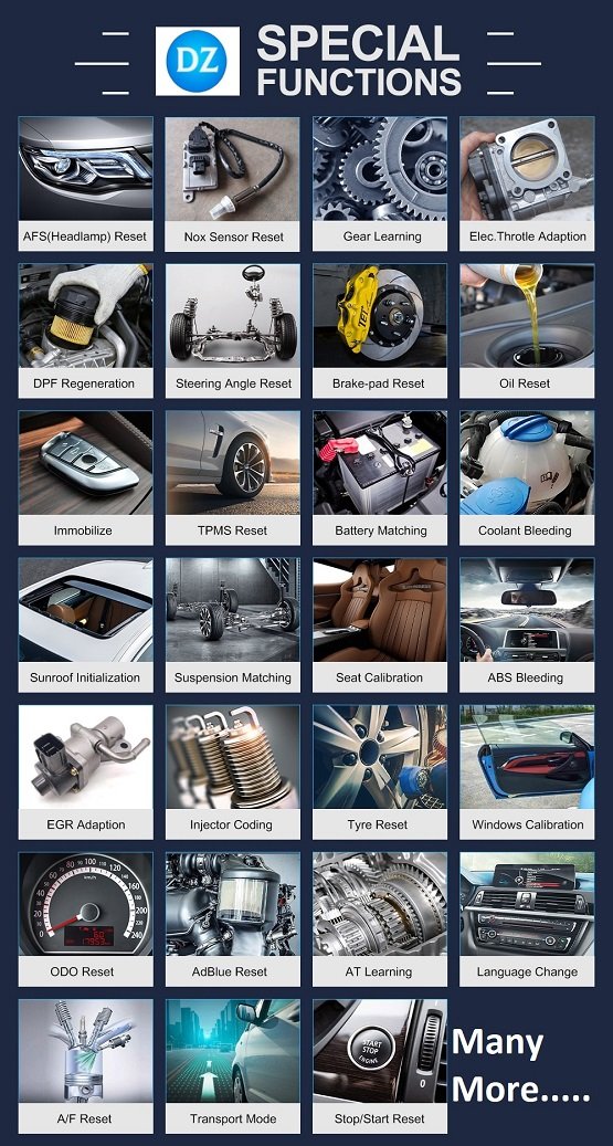 Vehicle diagnosis scanner special reset functions, And learn in detail how and when to use this type of function in any type of vehicle.