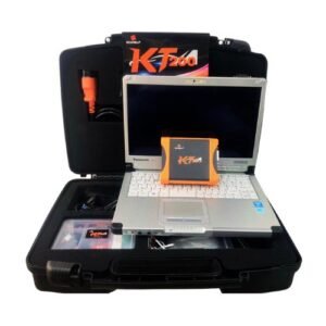 ECU HELP KT200 ECU Programmer Read Write Car Truck via OBD / On Bench / in Boot Jtag in Suitcase with Panasonic CF-C2 Renewed Laptop
