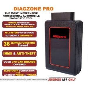 Diagzone Pro V2 Software with Launch X431 Dbscar5 DS-201 obd2 Professional Diagnostic Scanner Tool 2Years Subscription