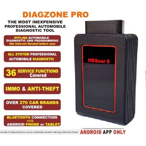 Diagzone Pro V2 Software with Launch X431 Dbscar5 DS-201 obd2 Professional Diagnostic Scanner Tool 2Years Subscription