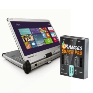 Orange5 V1.38 High-Quality OEM Programmer Orange 5 Programmer Full Adapter with Panasonic CF-C2 Laptop