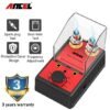 Ancel Spark Plug Tester Dual Spark Plug Socket Spark Tester 100-240V with Protective Cover Ignition Tester Adjustable Automotive Detect Tool for 12mm Spark Plug All Cars