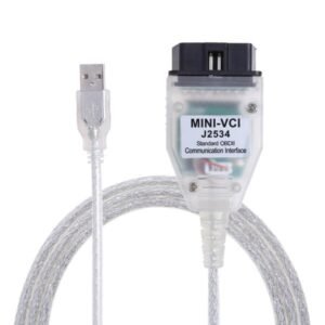 Techstrem Mini Vci J2534 USB Car Diagnostic Tool For Toyota Lexus Scion Honda Nissan Support Windows 7/8/10