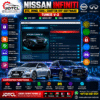 Nissan Infiniti Tuner V2 ECU DTC immobilizer repair and Active Grill Shutter calibration software