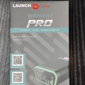 Launch Golo Pro Bluetooth Wifi OBD2 Professional Car/Truck/Bike 12V Automotive Diagnostic Scanner XPRO5 Software 2 Years Activation Including Adas, IMMO, Haynespro Online, FCA Account