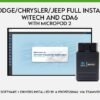 MicroPod 2 with CDA6 CDA 6.15.188 Engineering Software MicroPod2 WiTech-V17.04.27 , Scanner for VIN EDITING DODGE/CHRYSLER/JEEP/FIAT