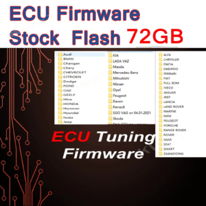 72GB ECU Firmware Stock Flash Database Ecu Format .frf .bin .Std .Ori and so on Cars Petrol and Diesel for Car ECMs Programming