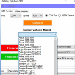 Ford Pats Key Solution 2025