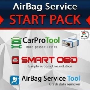 Smart OBD Airbag Crash Data Repair Service Start Pack CAN Tool Diagcar Europe
