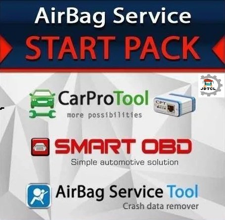 Smart OBD Airbag Crash Data Repair Service Start Pack CAN Tool Diagcar Europe
