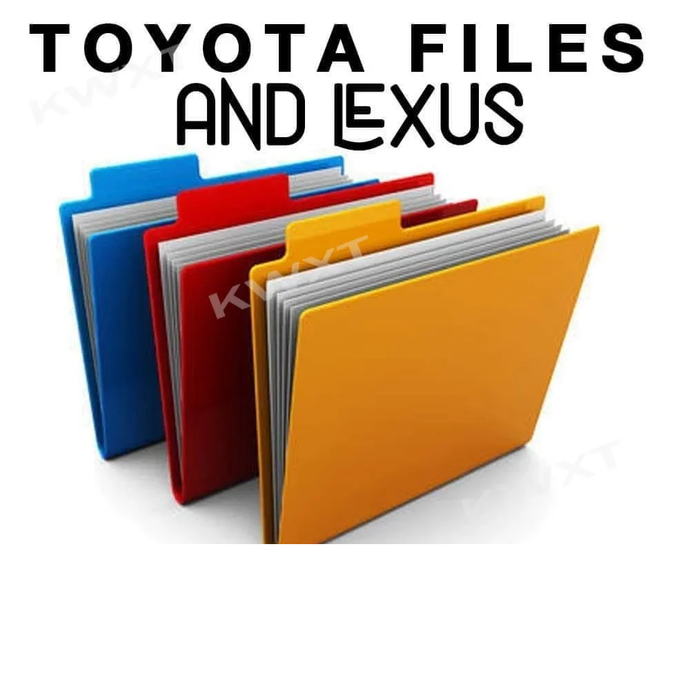 Toyota Lexus Original File Service Stock Firmware