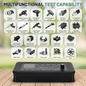 QDB-5A Car Sensor Tester Oscilloscope PWM Motor Driver Diagnostic Tool
