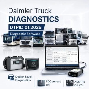 Xentry Latest Daimler Truck Diagnostic Software for C6 & SDConnect