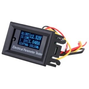 7 In 1 Electrical Parameter Meter Power Voltage Current Time Energy Tester