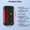 Automotive Relay Tester for 4PIN and 5PIN Testing USB Rechargeable Car Relay Voltage Tester DC 12V with Switch & Light Indicator, 5V DC, 1A-2A Input, Universal Relay Tester Device