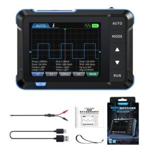 FNIRST Automotive Repair Digital Oscilloscope Waveform Generator DSO-153 2-IN-11MHz 5MS/s