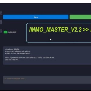 IMMO, Master, V2.3, Immobilizer, Off, Solutions, Software,