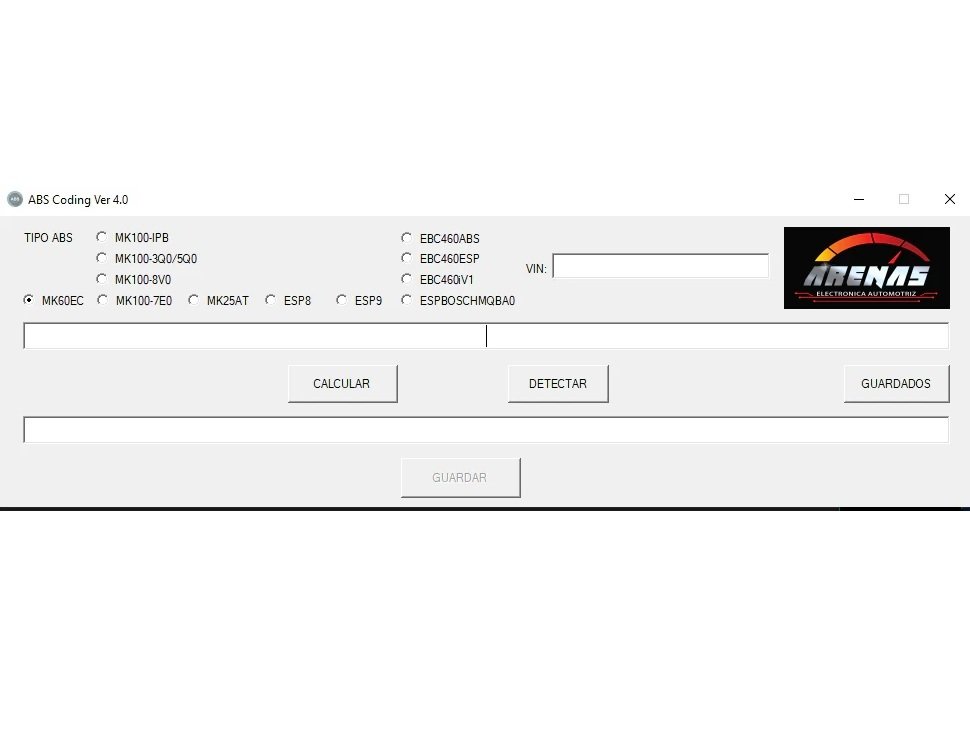 VAG ABS V4.0 For VW ABS Module Coding Software