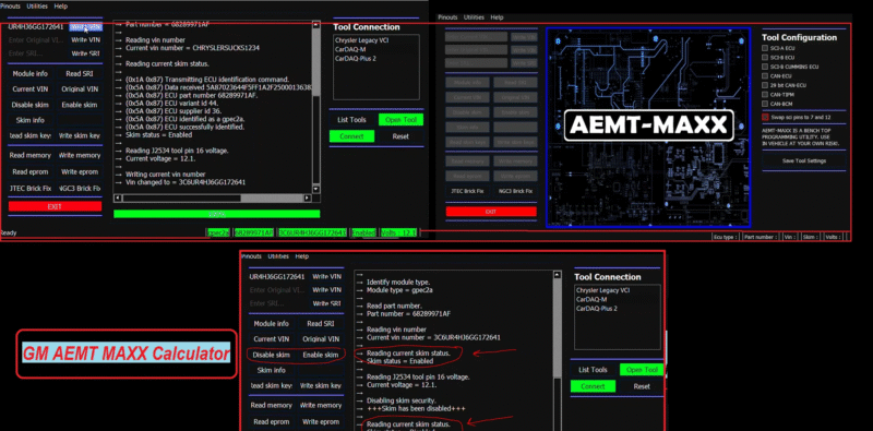 AEMT MAXX Calculator Software