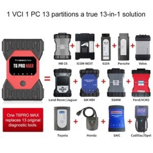 Tabscan T6 Pro Max Diagnostic Programming Tool 13 in One OE Level Automotive Scanner