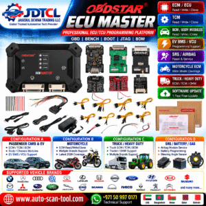 OBDSTAR ECU MASTER professional ECU TCU programmer with OBD Bench Boot JTAG and BDM support
