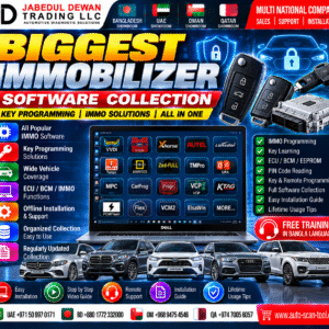 Biggest Immobilizer Software Collection - Jabedul Dewan Trading LLC