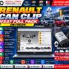 Renault CAN Clip V237 Full Pack 06/2024 diagnostic software - Jabedul Dewan Trading LLC
