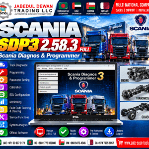 Scania Diagnos Programmer SDP3 2.58.3 Full truck diagnostic software - Jabedul Dewan Trading LLC