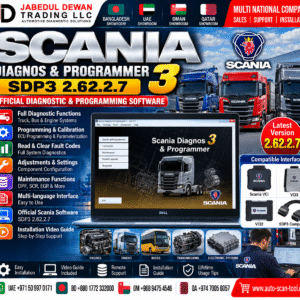 Scania Diagnos and Programmer 3 SDP3 2.62.2.7 - Jabedul Dewan Trading LLC